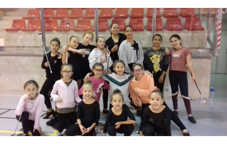 1er stage de nos majorettes