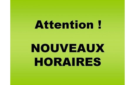 MODIFICATION COURS GRS LOISIR