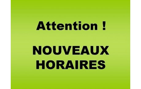 MODIFICATION COURS DE FRED